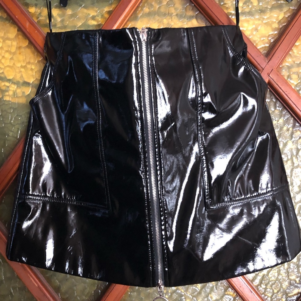Goth mini skirt